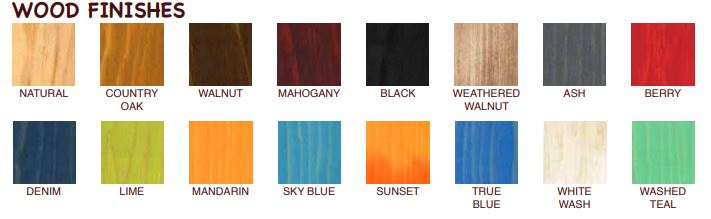 Wood Frame Table Tents