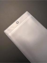 4" x 6" Capacity - Job Ticket Holder / Pouch - Heavy Duty Vinyl