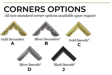 4 Pocket - 8 View - Leatherette Booklet - Sewn Deluxe (24 Pack) - 5 1/2 x 8 1/2