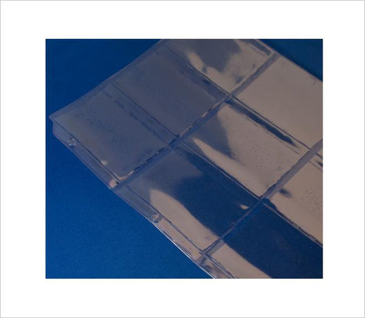 9 Pocket Sheet Protector - Pocket Capacity 2 1/2" x 2 1/2" - M2535