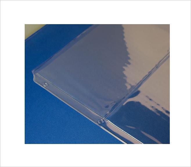 2 Pocket Sheet Protector - Pocket Capacity 5 1/4" x 8 1/2" - MC50 - CL