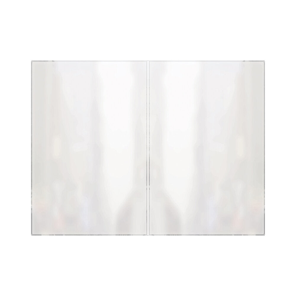 Crystal Clear Menus #200 - Double Pocket, Four Views