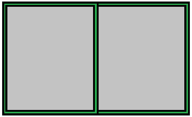 Double Panel Menu Cover (2 view)