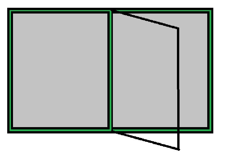 Triple Panel Booklet Menu Cover (4 view)