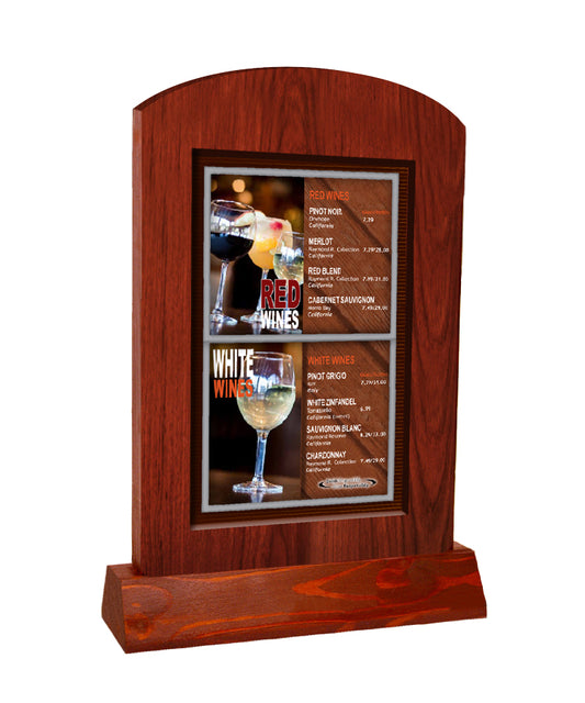 Wood Frame Table Tents