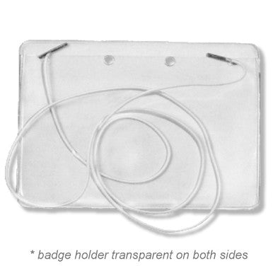 Badge Holder w/ Elastic Cord