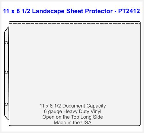Landscape Sheet Protectors